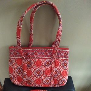 Vera bradley bag and make up case